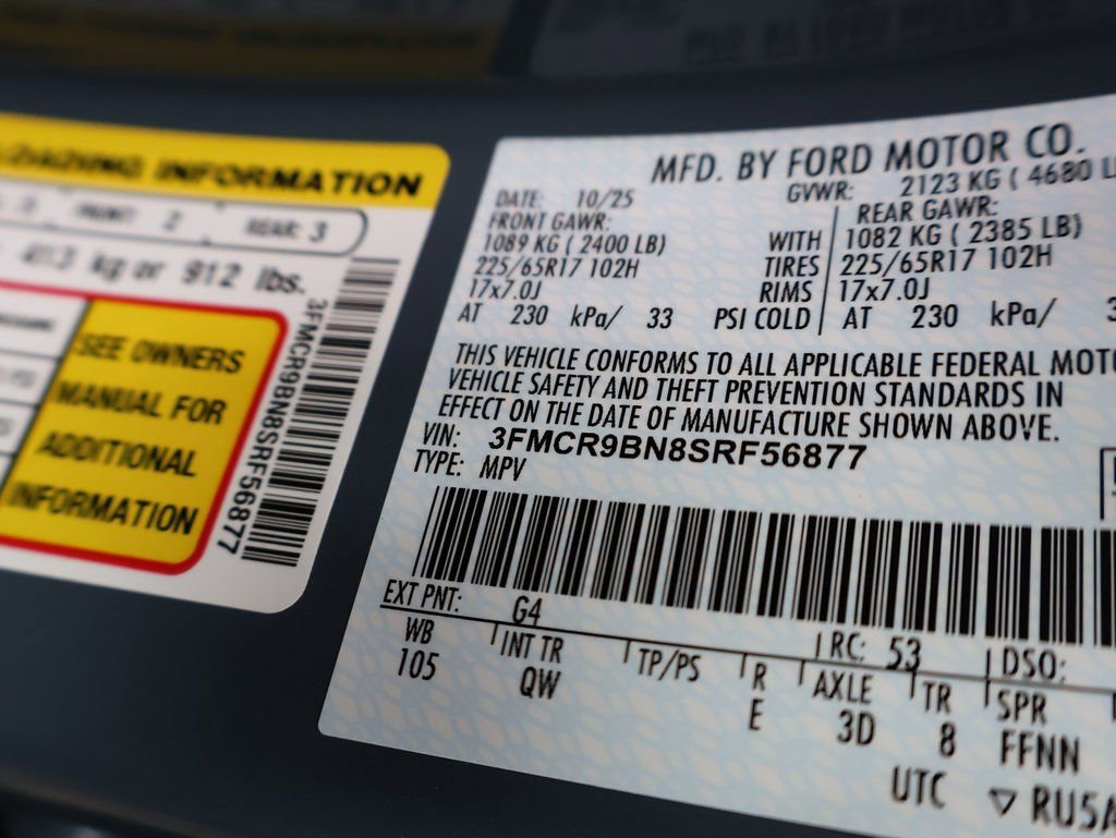 New 2025 Ford Bronco Sport Big Bend w/ Convenience Package image 40