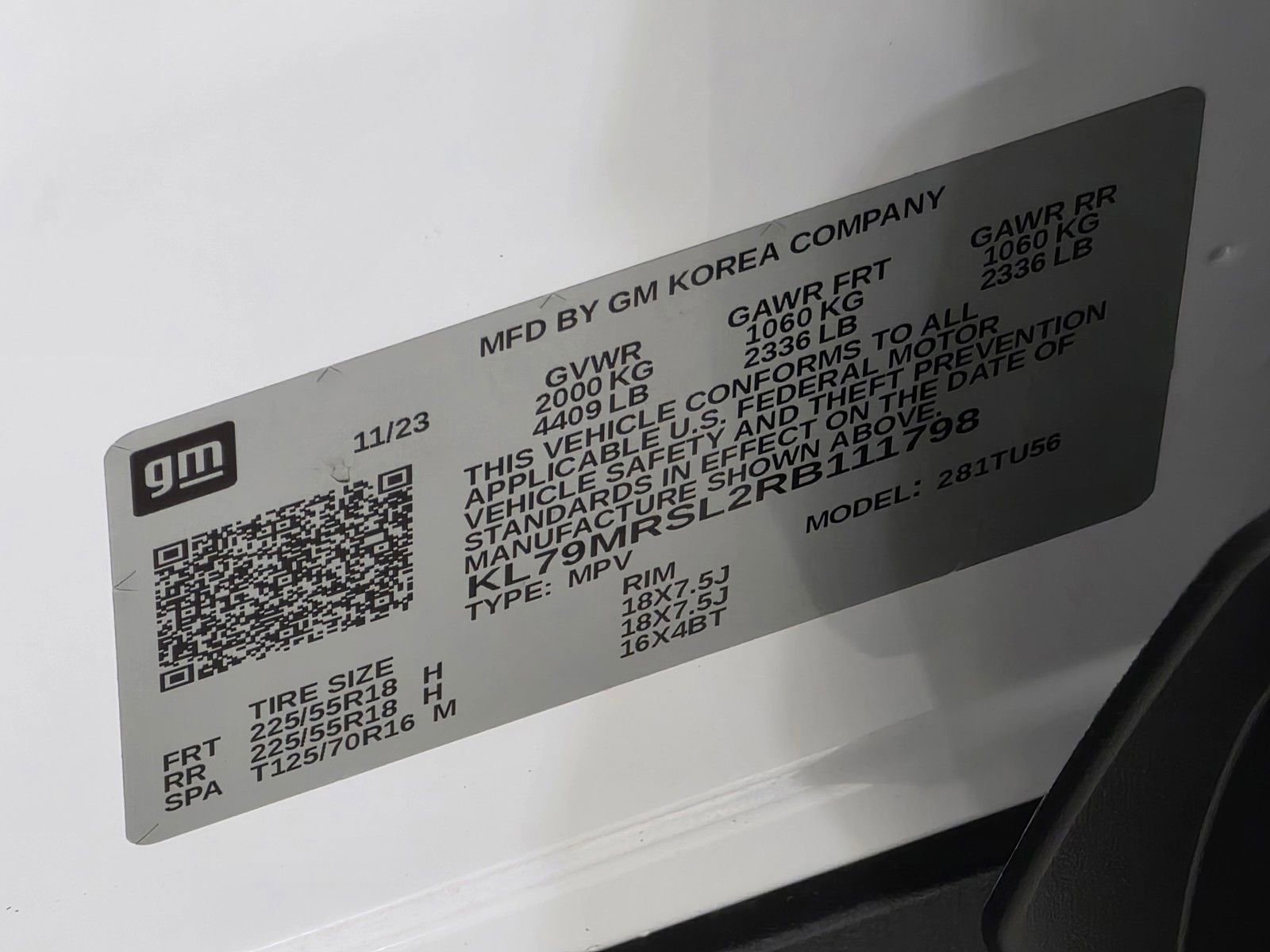 Used 2024 Chevrolet TrailBlazer LT w/ Convenience Package image 35