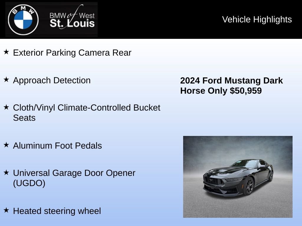 Used 2024 Ford Mustang Dark Horse image 16