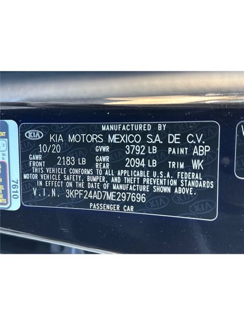 Used 2021 Kia Forte LXS FWD image 24