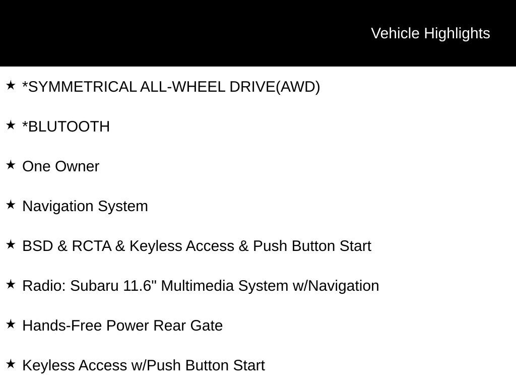 Certified 2025 Subaru Outback Premium AWD/4WD video 2