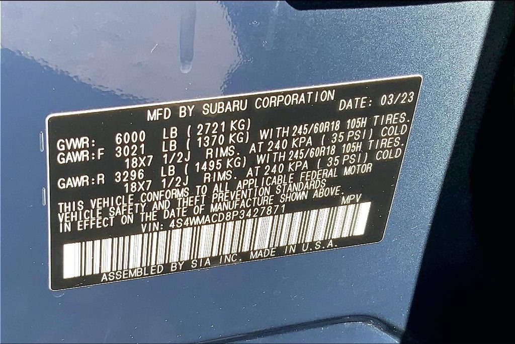 Used 2023 Subaru Ascent Premium AWD/4WD image 18