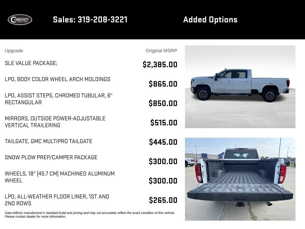 Certified 2025 GMC Sierra 2500 SLE w/ SLE Value Package; AWD/4WD video 2