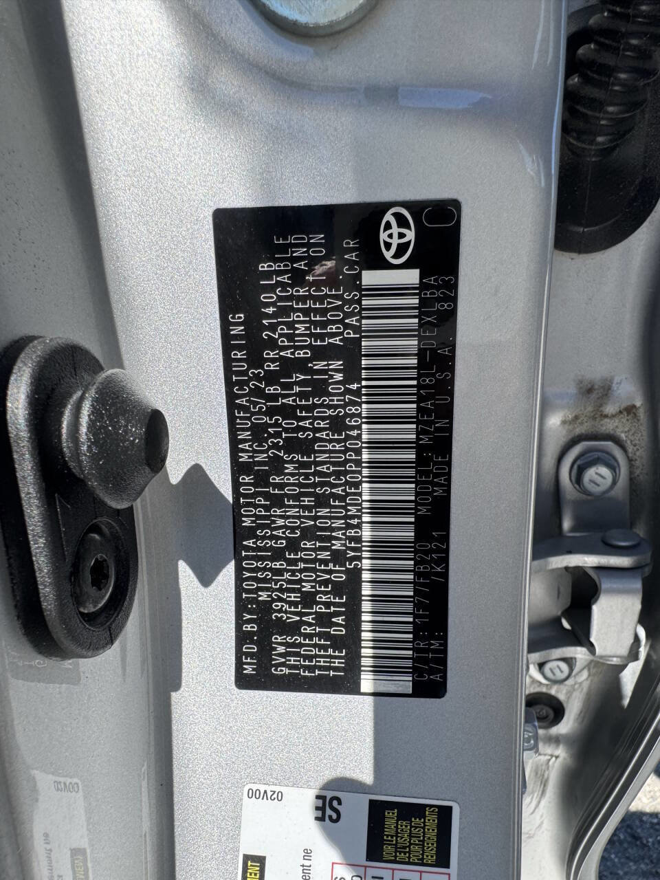Used 2023 Toyota Corolla LE image 50