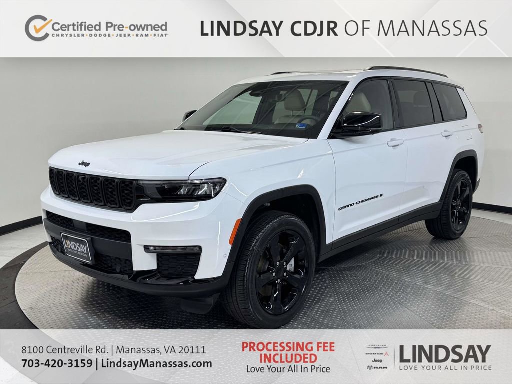 Certified 2025 Jeep Grand Cherokee L Limited w/ Luxury Tech Group II AWD/4WD image 5