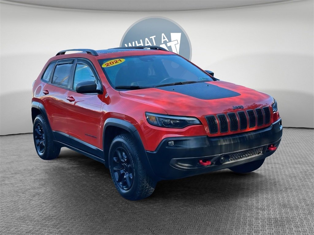 Certified 2021 Jeep Cherokee Trailhawk w/ Sun, Sound & Nav Group