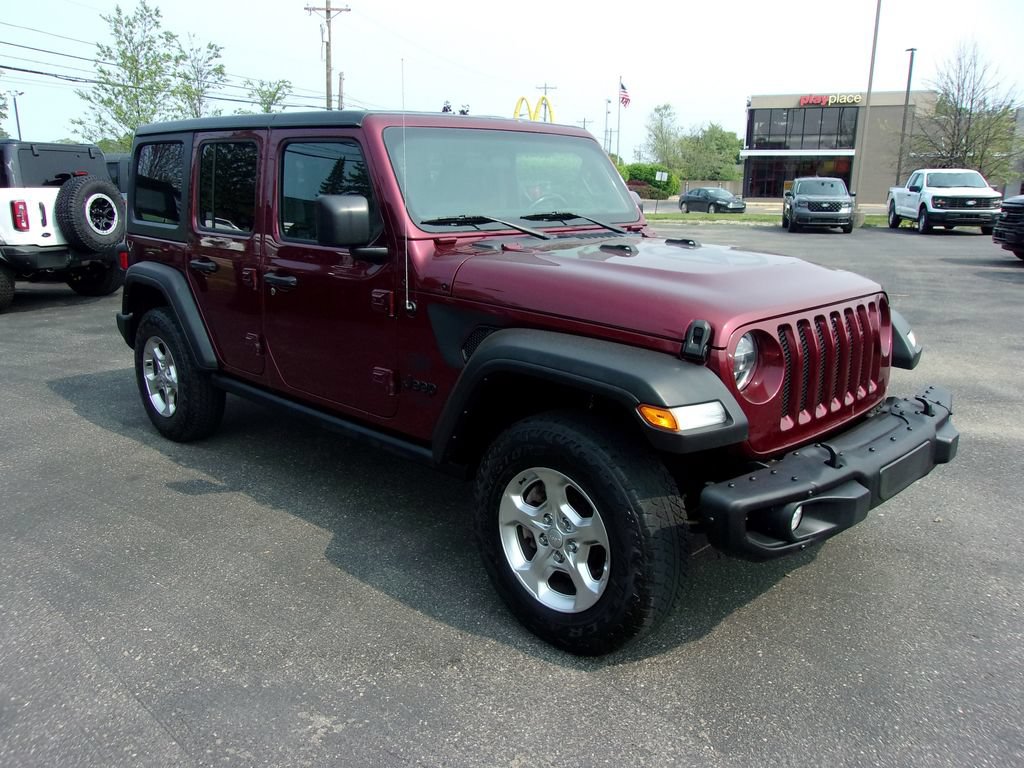 Used 2021 Jeep Wrangler Unlimited Sport AWD/4WD image 9