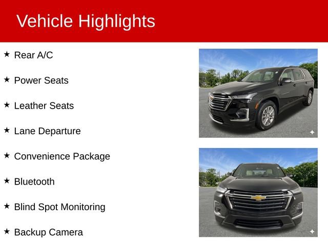 Used 2022 Chevrolet Traverse LT FWD image 2