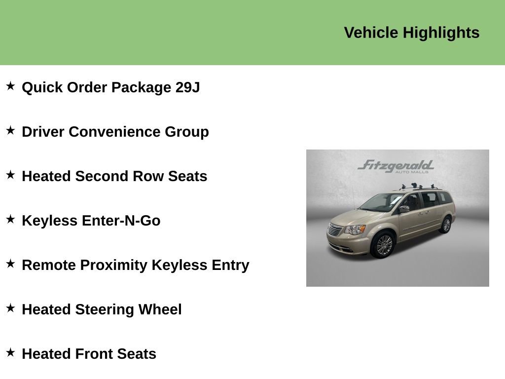 Used 2014 Chrysler Town & Country Touring-L w/ Driver Convenience Group FWD image 9