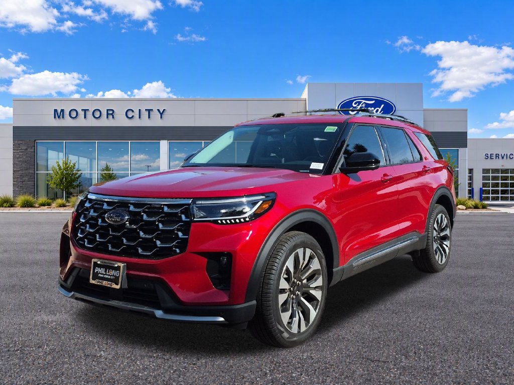 New 2026 Ford Explorer Platinum w/ LUX Leather Package AWD/4WD 360° Tour