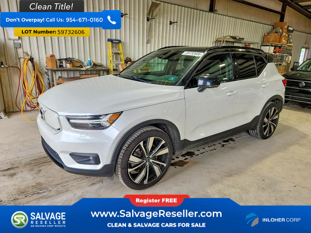 Used 2021 Volvo XC40 P8 Recharge w/ Advanced Package AWD/4WD image 1