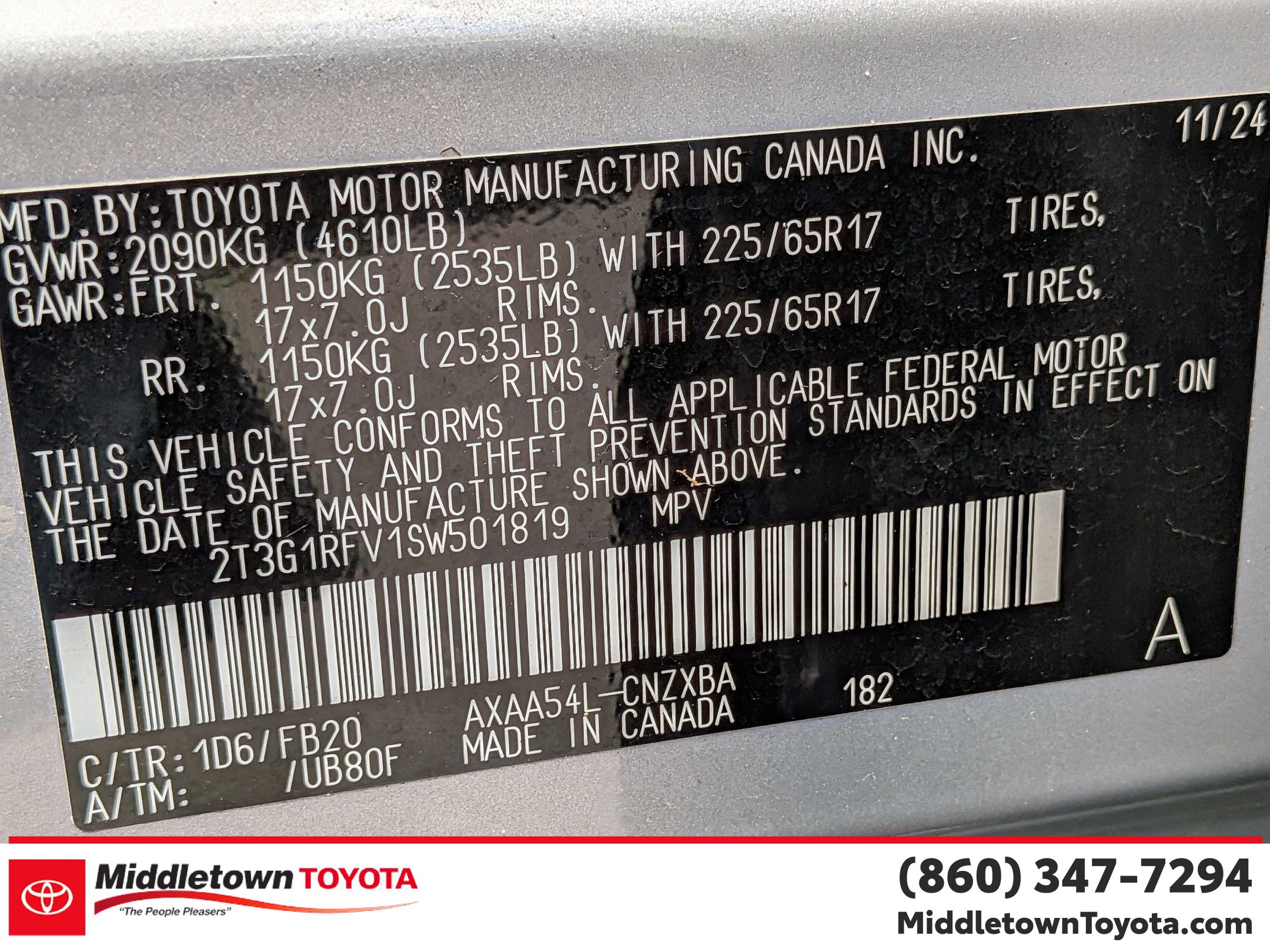 Certified 2025 Toyota RAV4 LE image 39