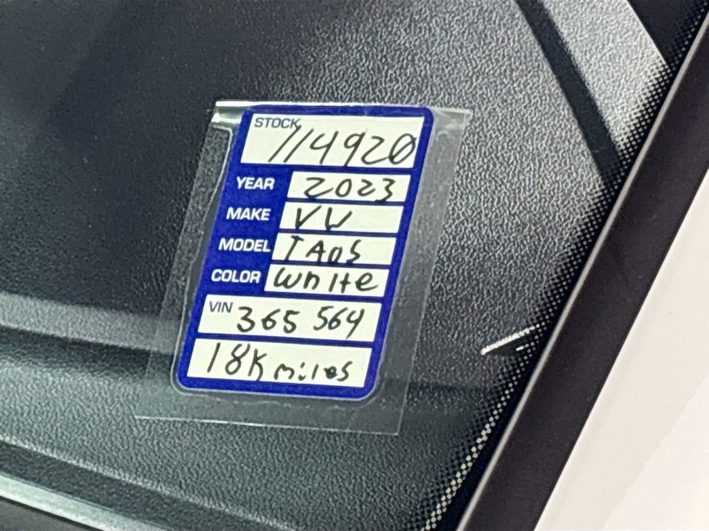 Certified 2023 Volkswagen Taos S image 25