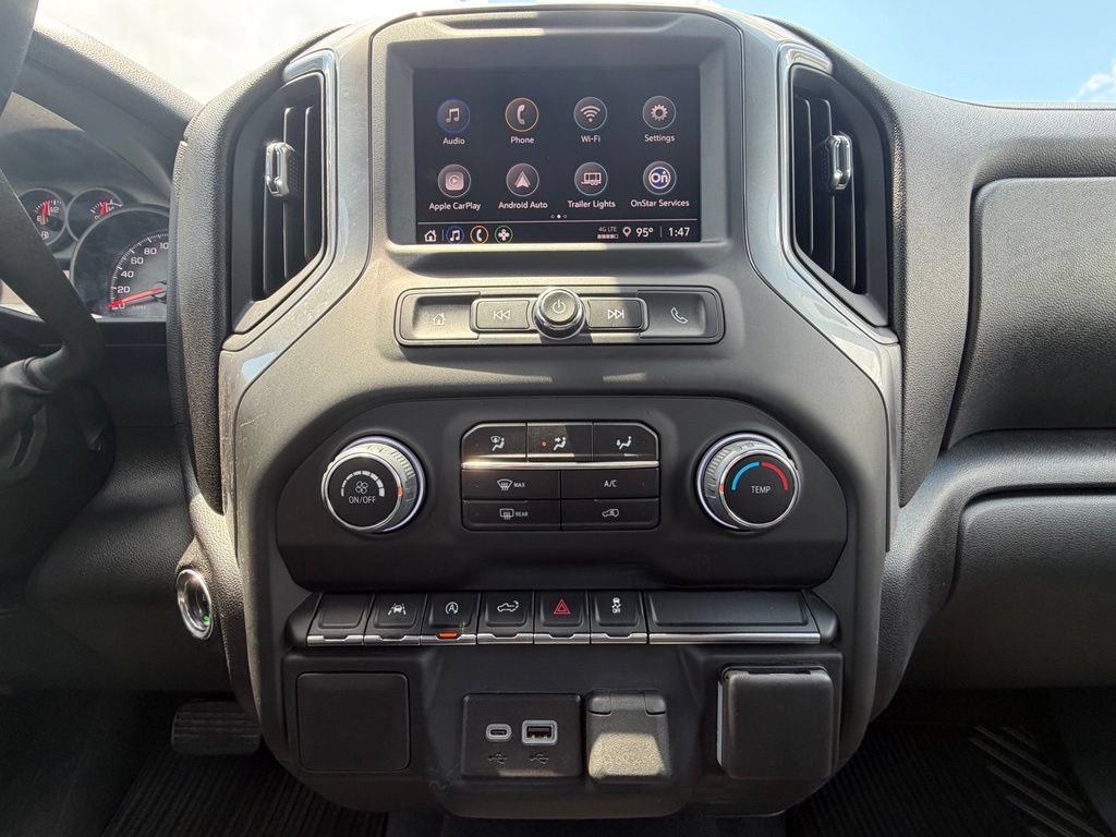 Used 2024 Chevrolet Silverado 1500 Custom w/ Dark Appearance Package AWD/4WD image 9