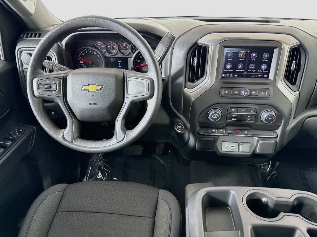 New 2026 Chevrolet Silverado 1500 Custom w/ Turbomax Blackout Package AWD/4WD image 21