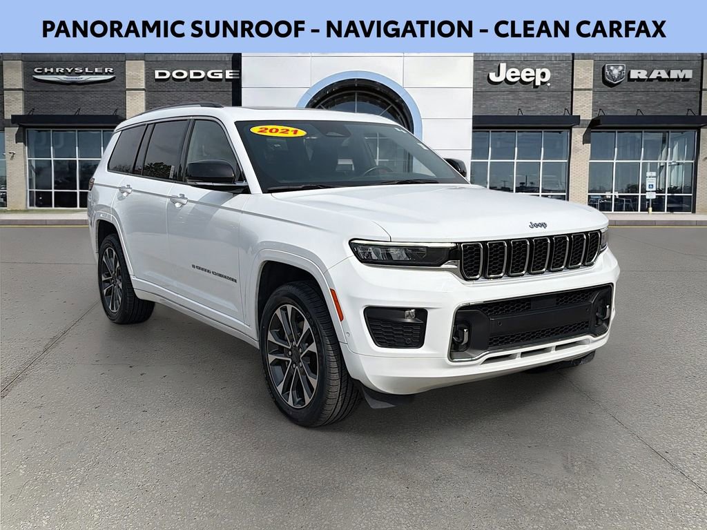 Used 2021 Jeep Grand Cherokee L Overland w/ Luxury Tech Group IV