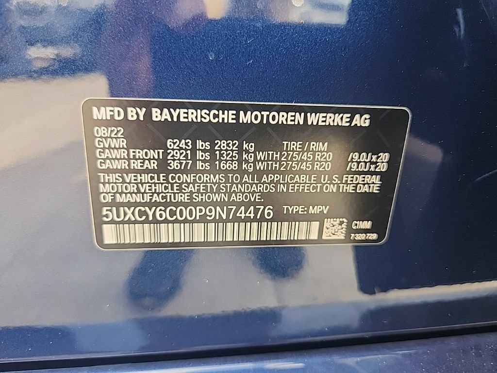 Used 2023 BMW X6 xDrive40i w/ Executive Package AWD/4WD image 8
