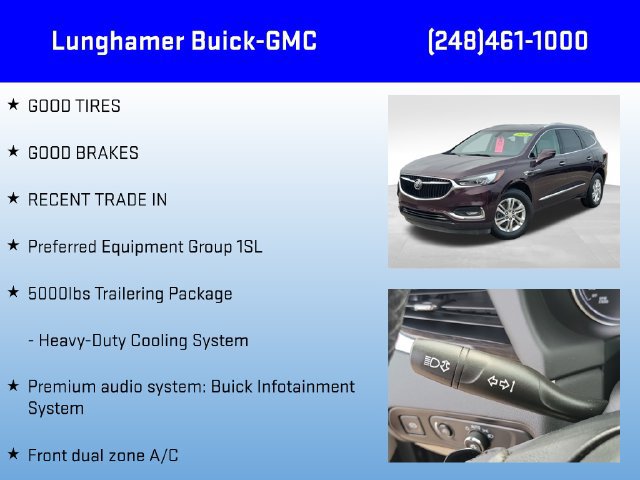 Used 2019 Buick Enclave Essence w/ Trailering Package, 5000 lbs. AWD/4WD image 6