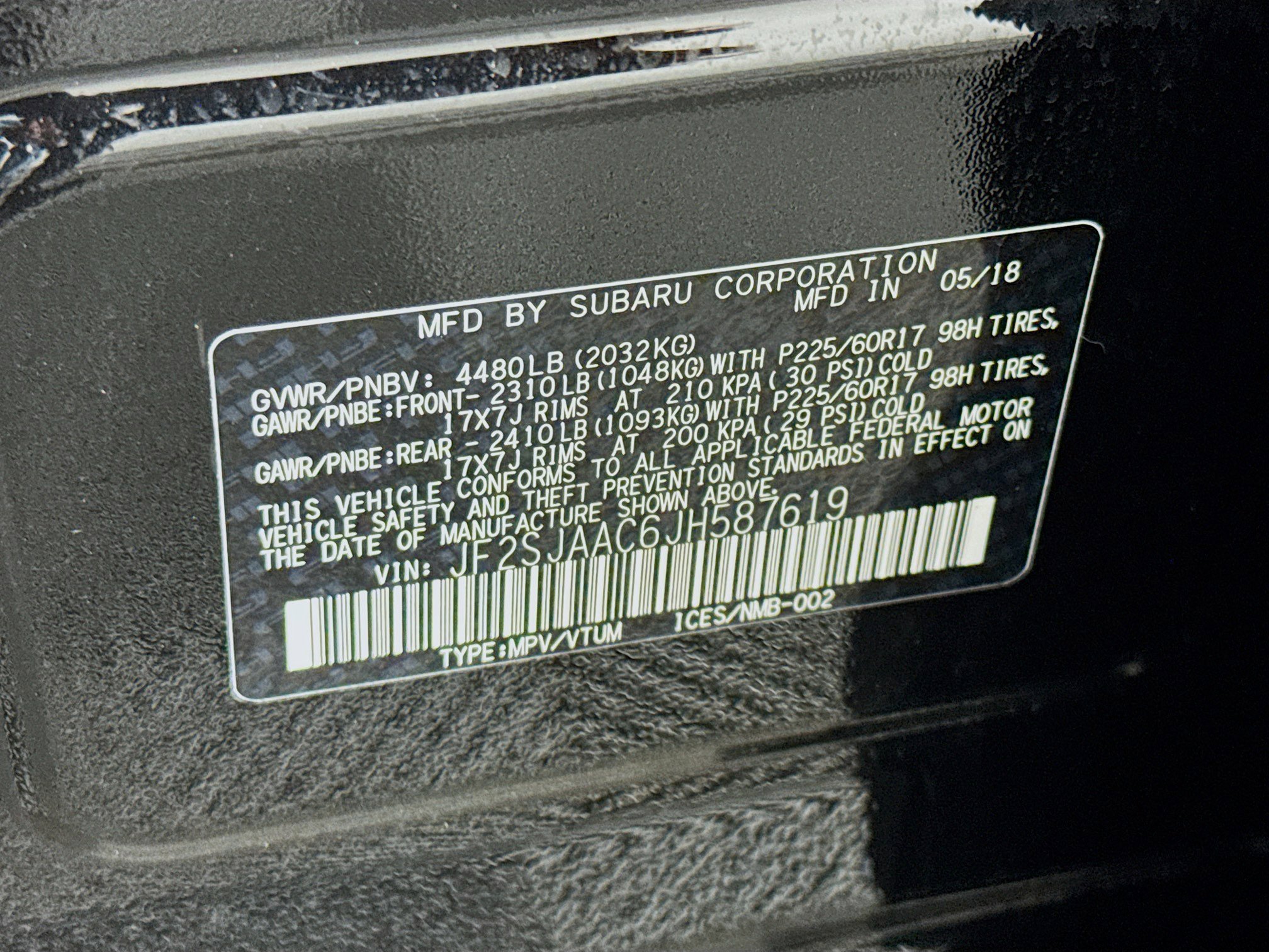 Used 2018 Subaru Forester 2.5i image 62