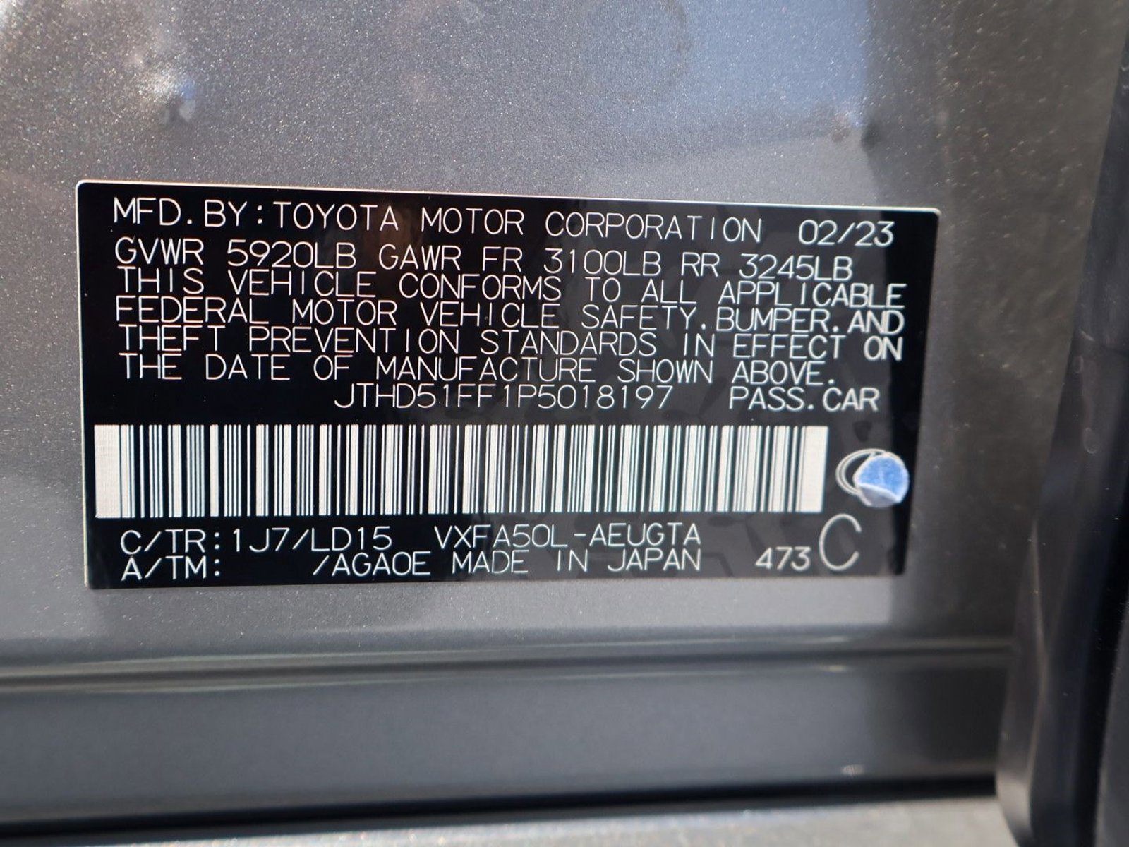 Used 2023 Lexus LS 500 w/ Accessory Package (Z2) image 27