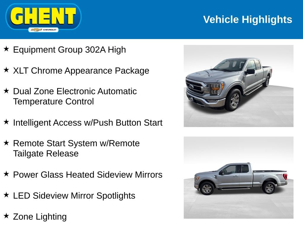 Used 2022 Ford F150 XLT w/ Equipment Group 302A High image 2