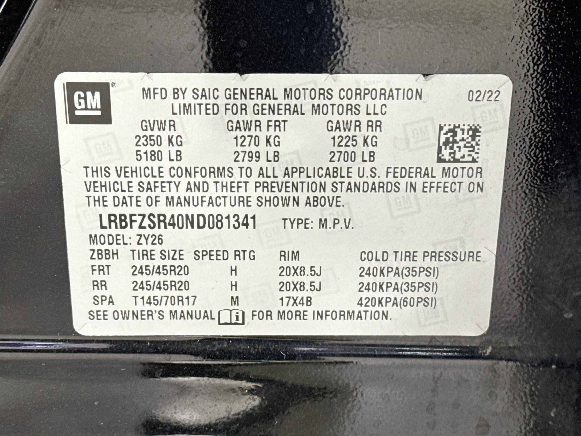 Used 2022 Buick Envision Avenir w/ Technology Package II AWD/4WD image 35