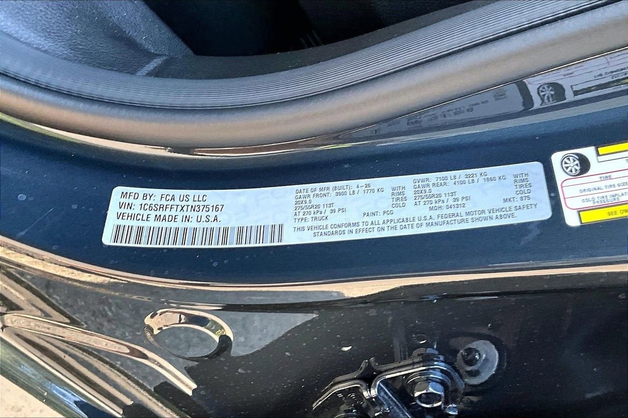 New 2026 RAM 1500 4x4 Crew Cab image 37
