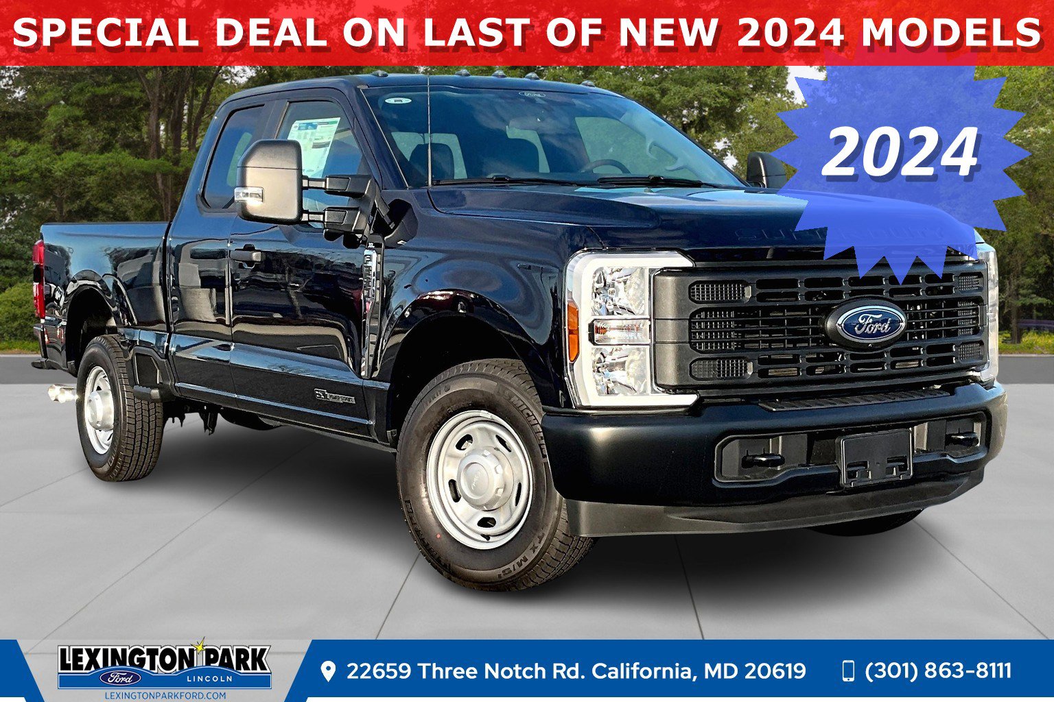 New 2024 Ford F350 XL w/ 360-Degree Camera Package
