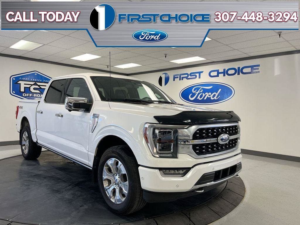 Used 2023 Ford F150 Platinum w/ Max Trailer Tow Package AWD/4WD image 1