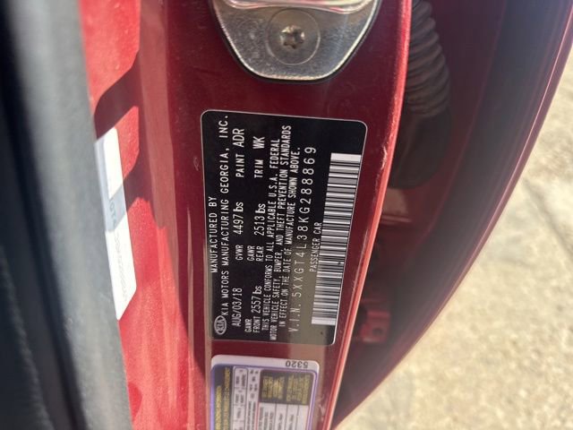 Used 2019 Kia Optima S w/ S Panoramic Sunroof Package FWD image 13