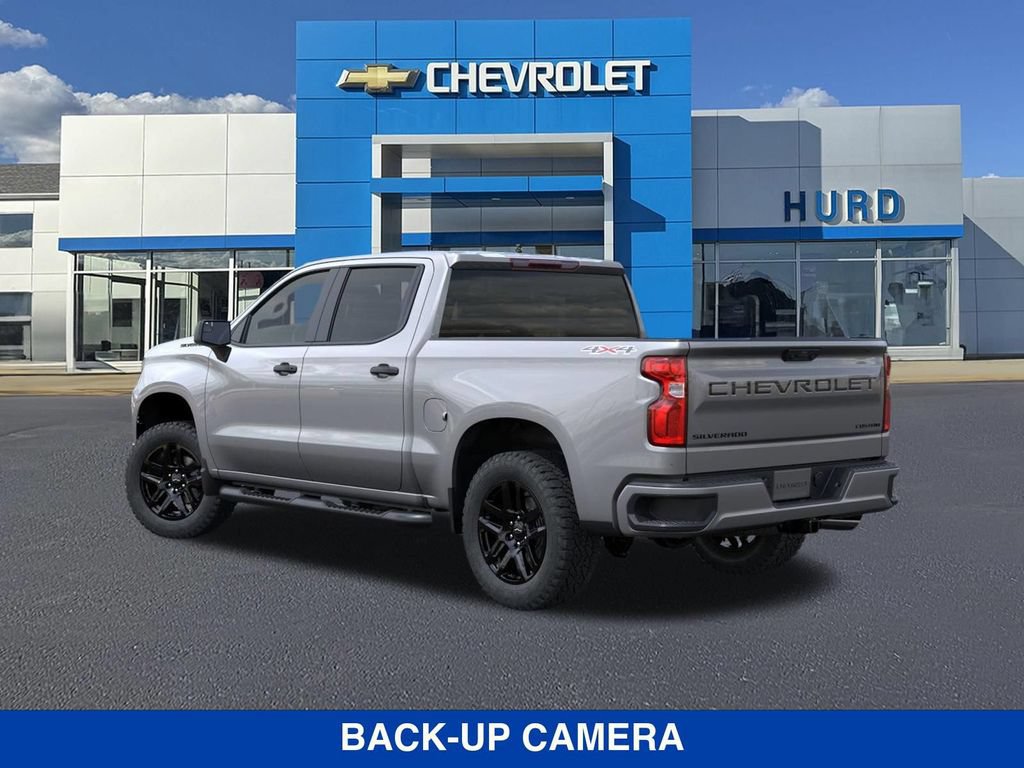 New 2026 Chevrolet Silverado 1500 Custom w/ Turbomax Blackout Package AWD/4WD image 4