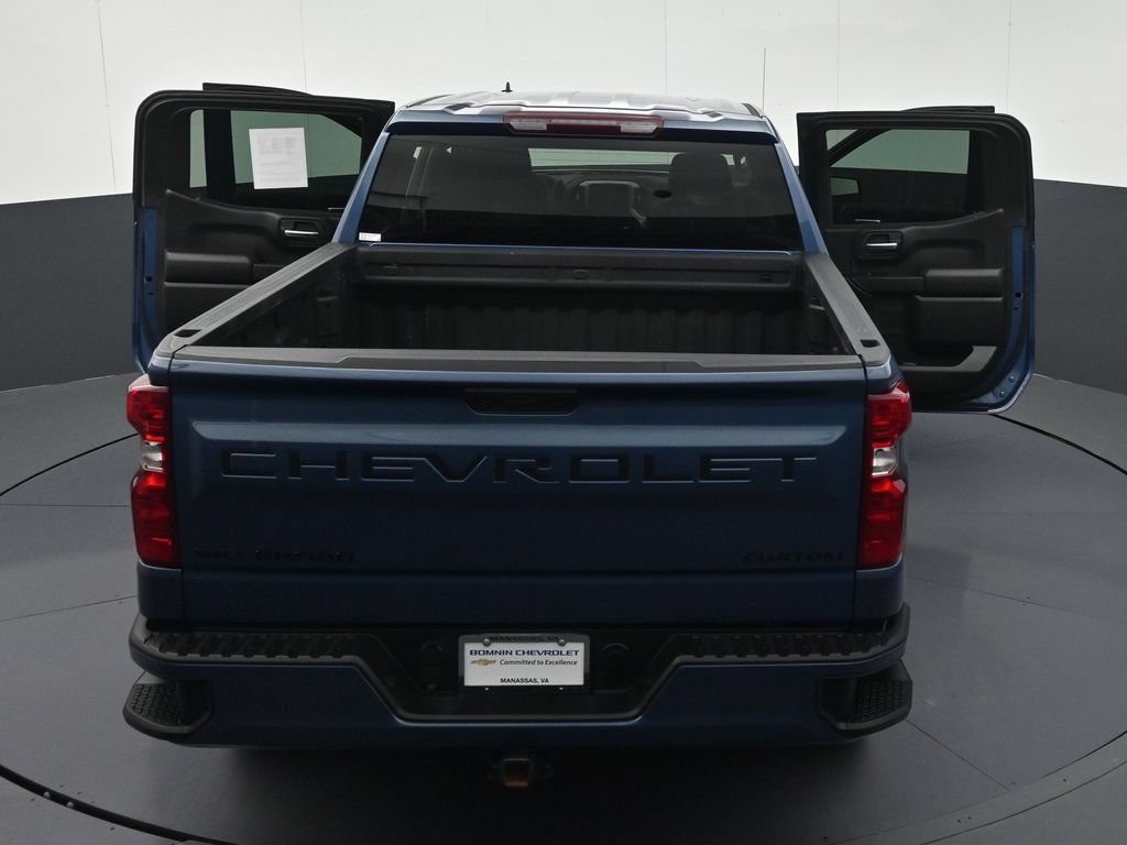 Certified 2024 Chevrolet Silverado 1500 Custom w/ Turbomax Blackout Package AWD/4WD image 42