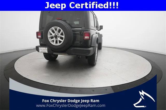 Certified 2023 Jeep Wrangler Sport S image 34