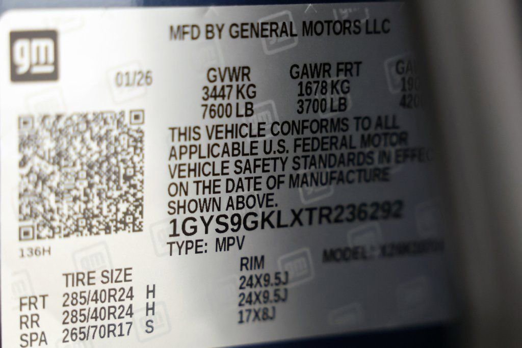 Used 2026 Cadillac Escalade Platinum Sport w/ LPO, Floor Liner Package image 63