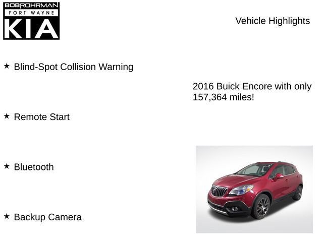 Used 2016 Buick Encore Sport Touring FWD image 7