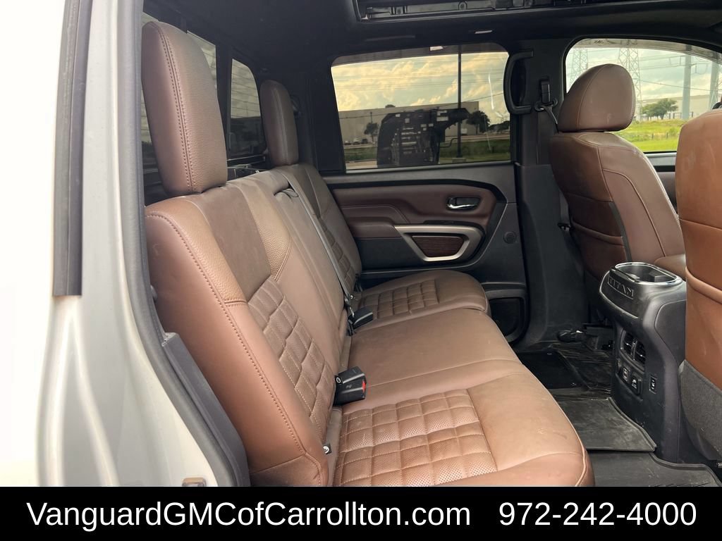 Used 2023 Nissan Titan Platinum Reserve w/ Moonroof Package AWD/4WD image 38