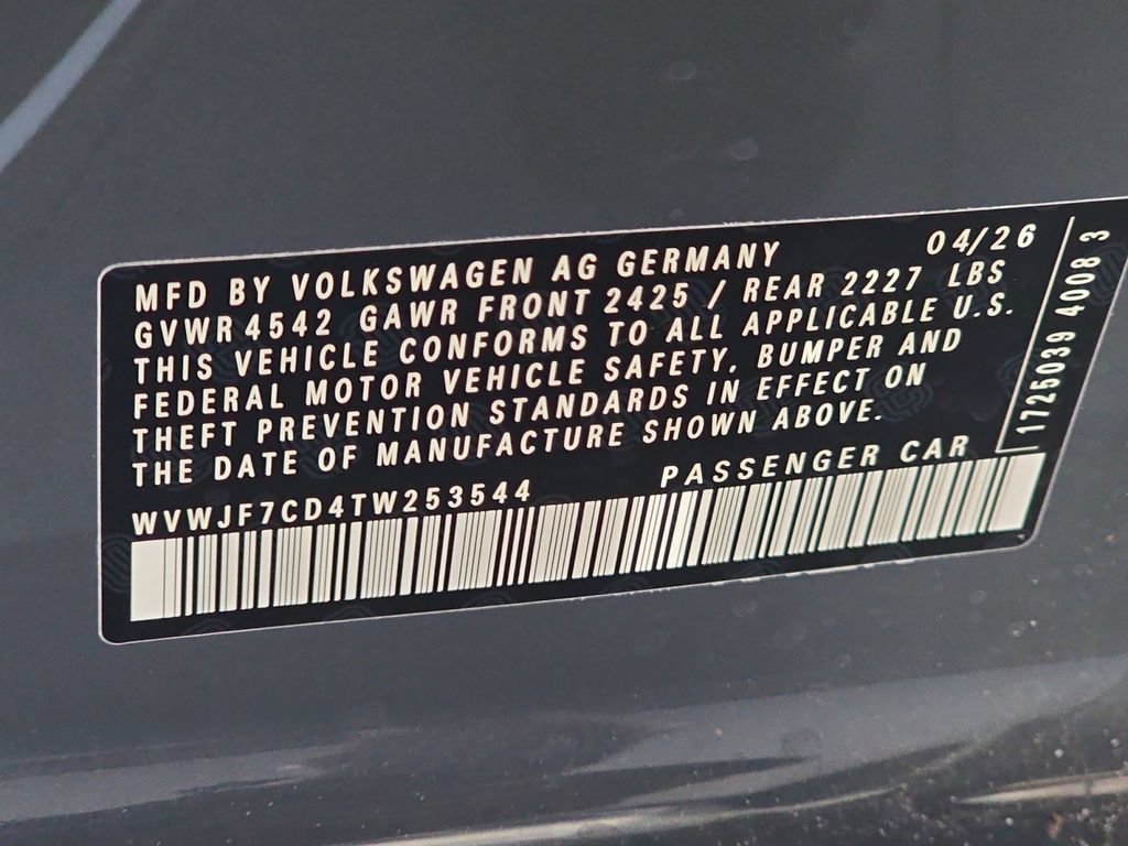 New 2026 Volkswagen Golf AWD/4WD image 26