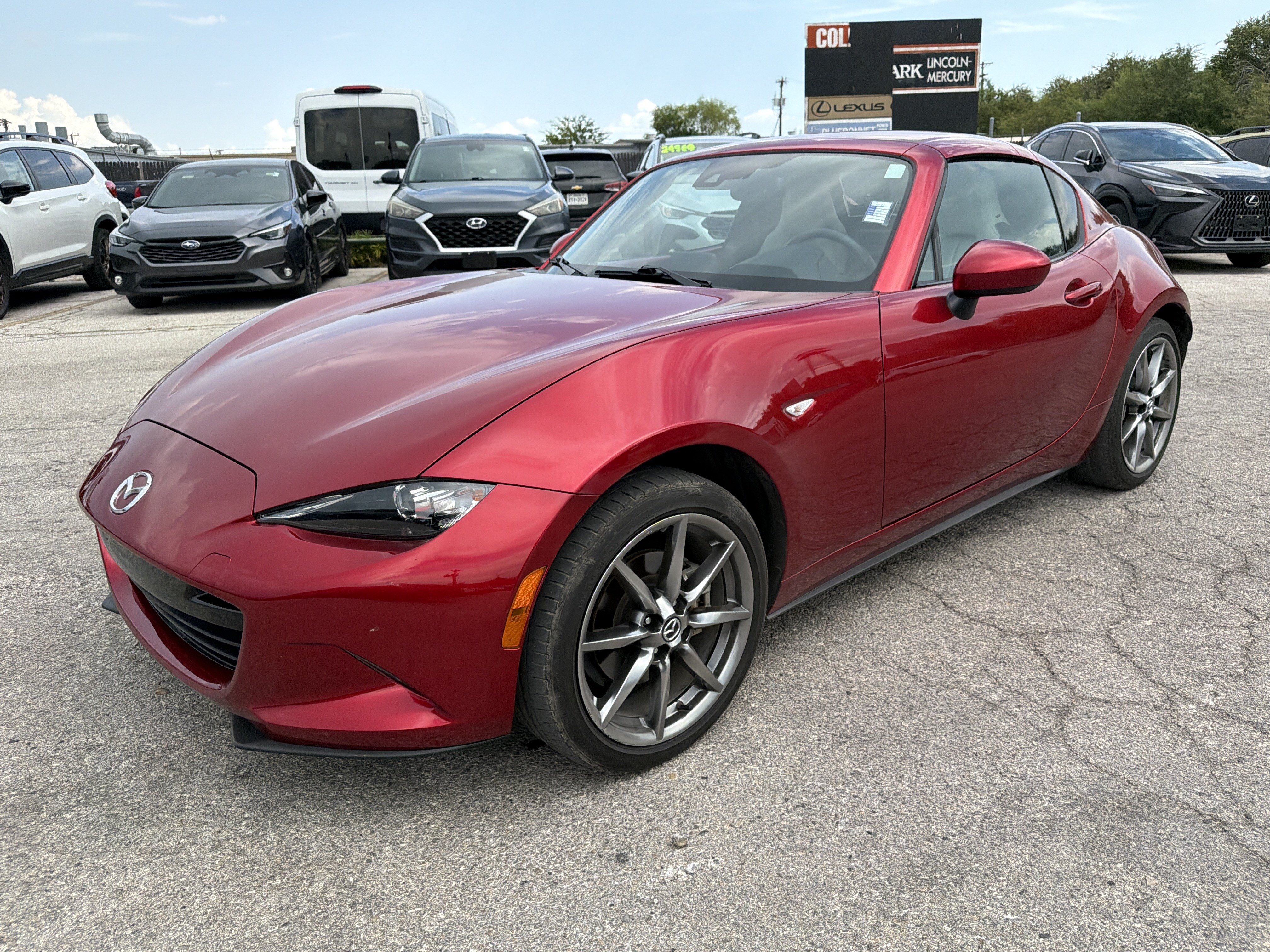 Used 2021 MAZDA MX-5 Miata RF Grand Touring RWD image 9