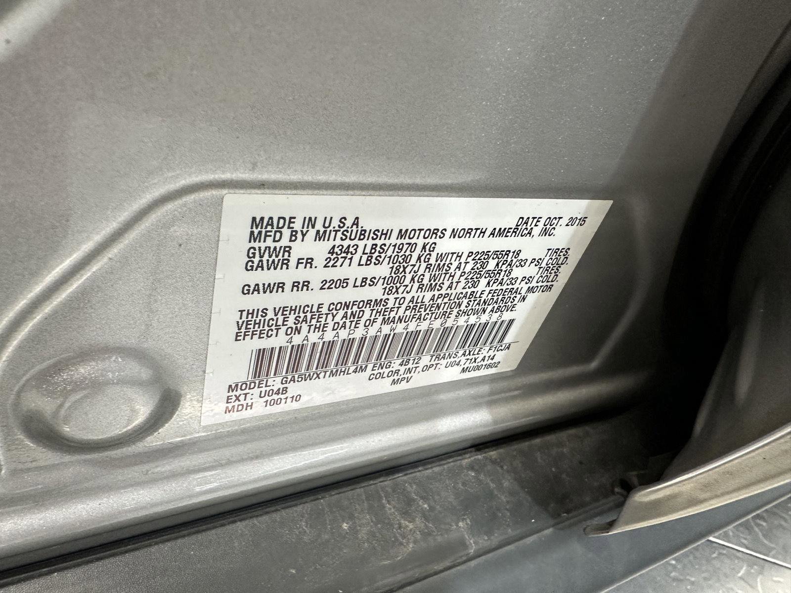 Used 2015 Mitsubishi Outlander Sport ES image 16