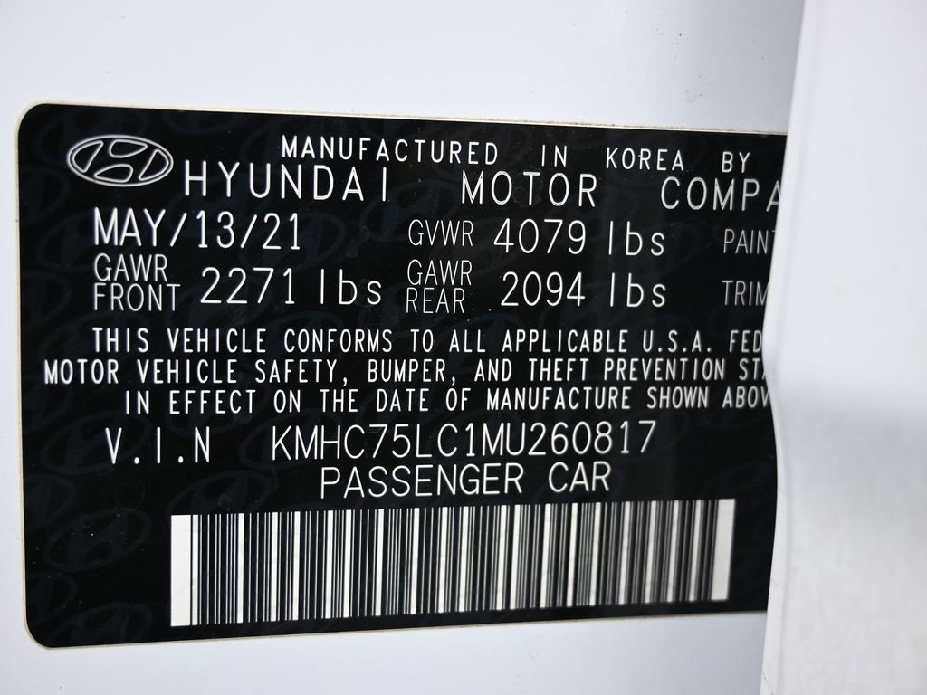 Used 2021 Hyundai Ioniq SE image 39