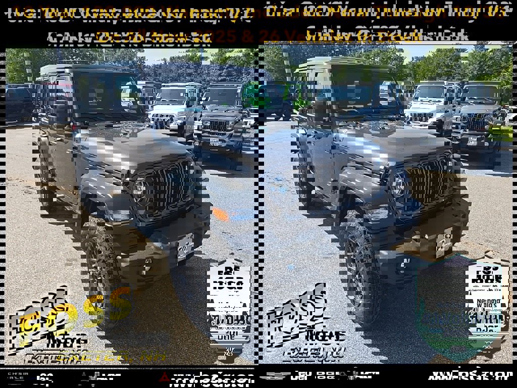 New 2025 Jeep Wrangler Sport S