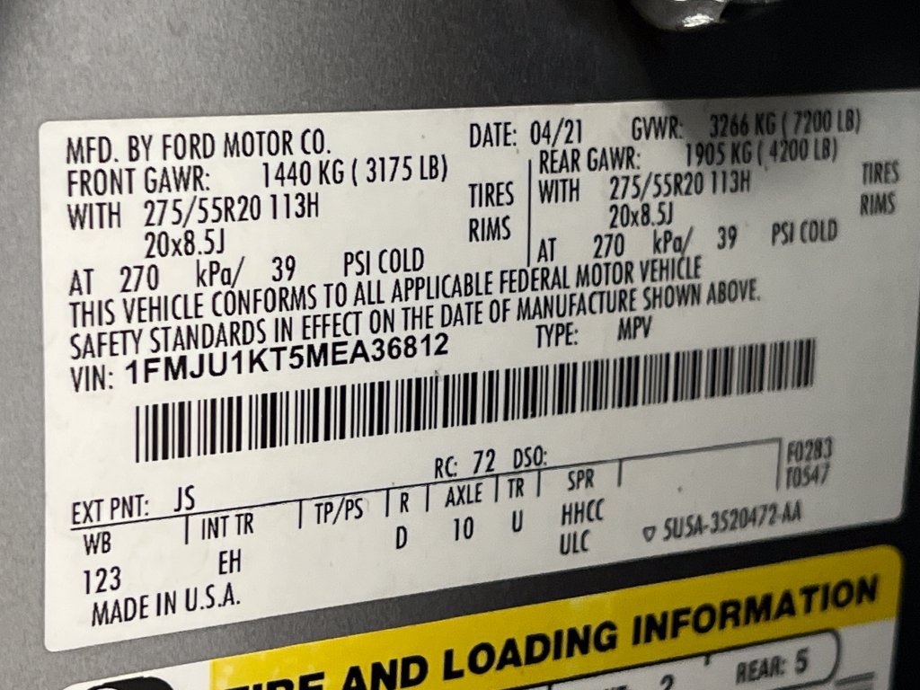 Used 2021 Ford Expedition Limited RWD image 82