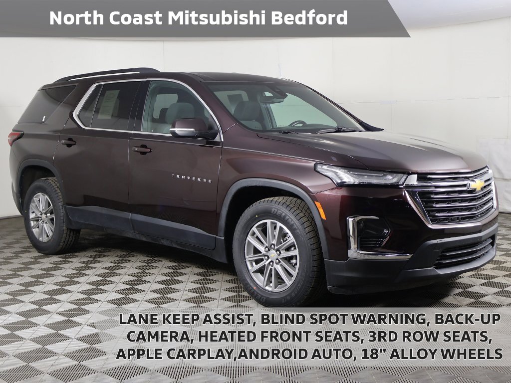 Used 2022 Chevrolet Traverse LT w/ LPO, Floor Liner Package image 1