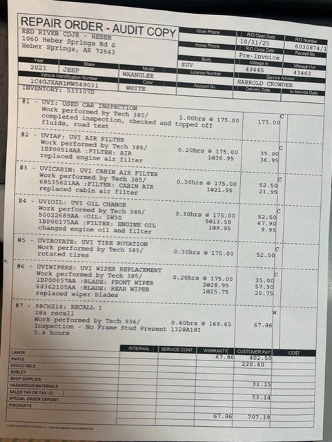 Used 2021 Jeep Wrangler Sport S image 30