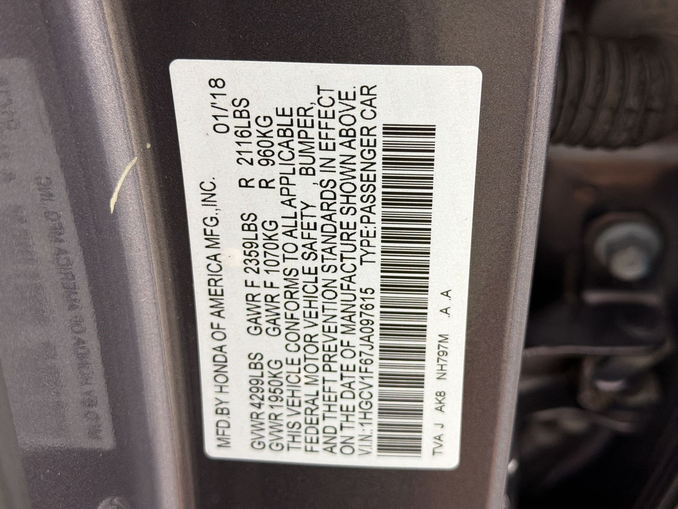 Used 2018 Honda Accord EX-L image 24