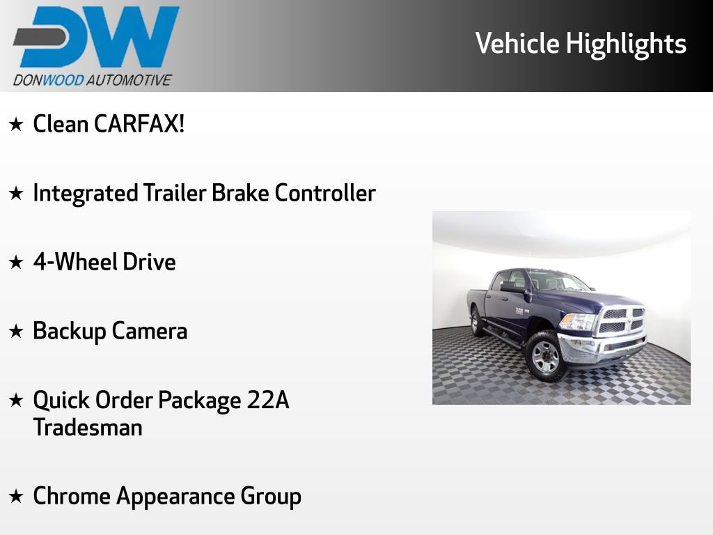 Used 2016 RAM 2500 Tradesman w/ Chrome Appearance Group image 3