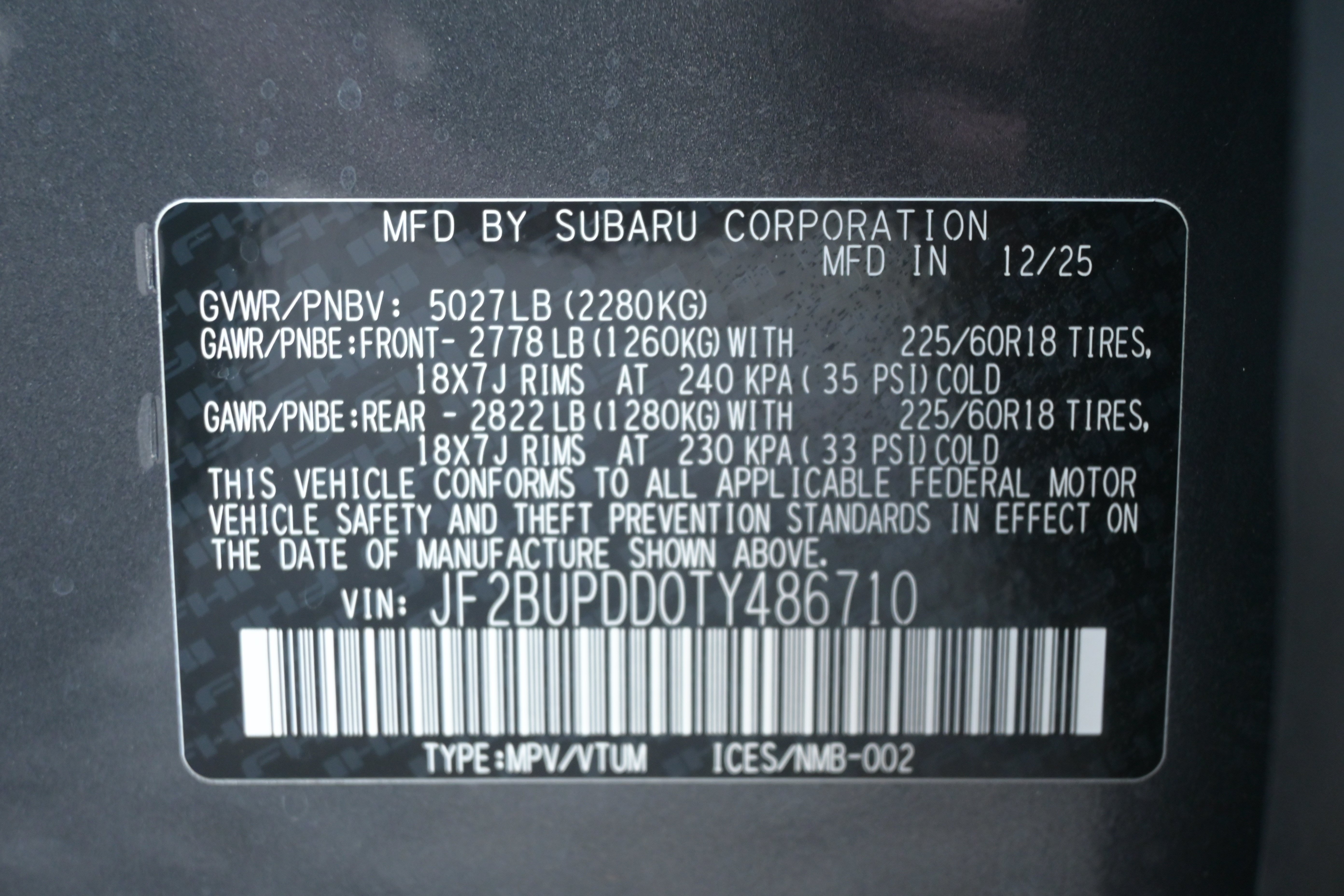 New 2026 Subaru Outback Limited w/ Premium/Limited Package 2 AWD/4WD image 37