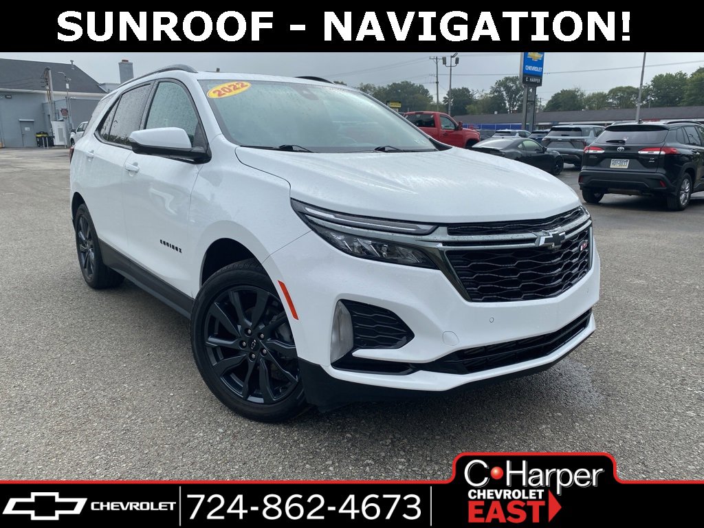 Certified 2022 Chevrolet Equinox RS w/ RS Leather Package
