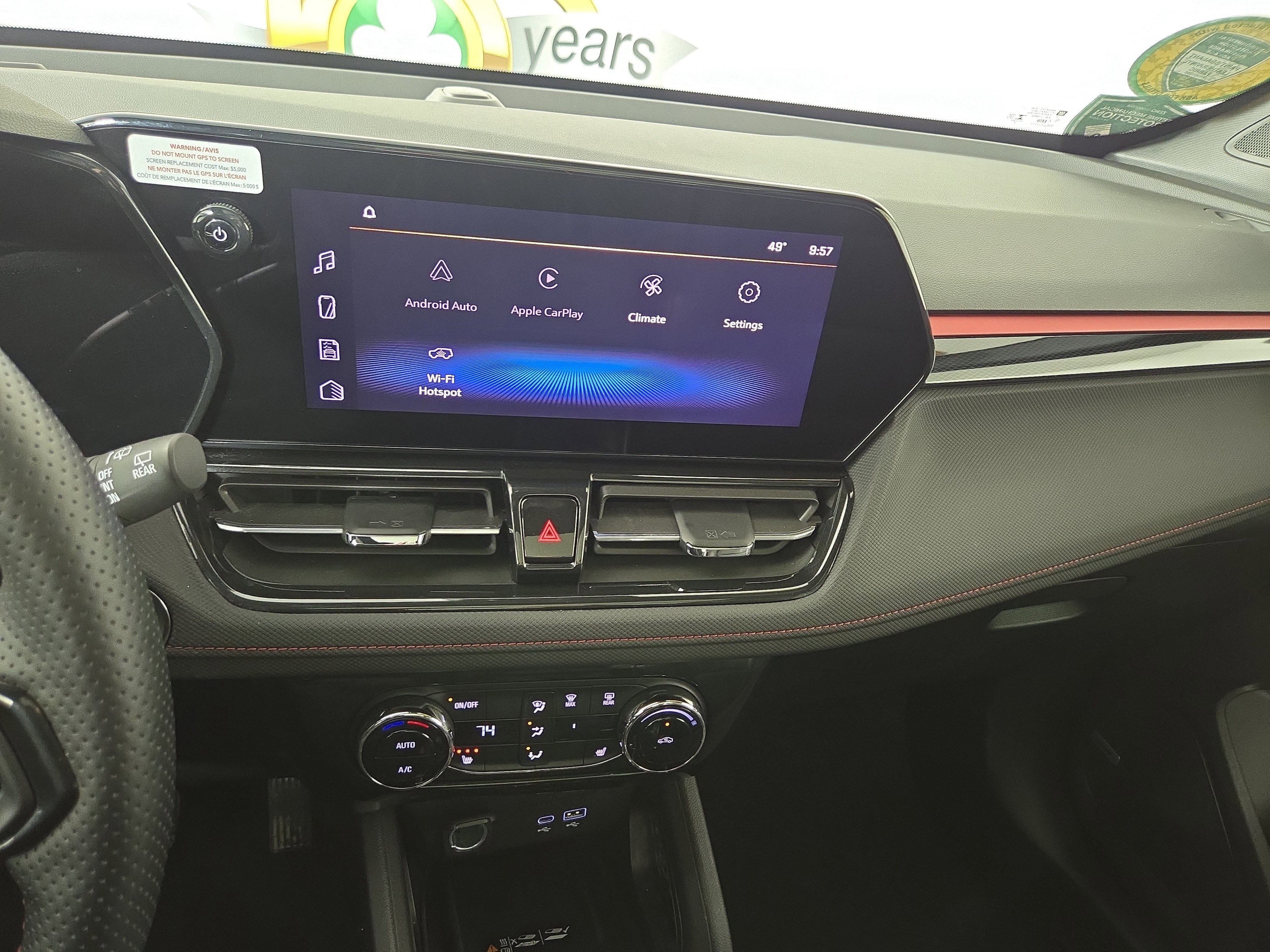 Certified 2025 Chevrolet TrailBlazer RS w/ Convenience Package image 22