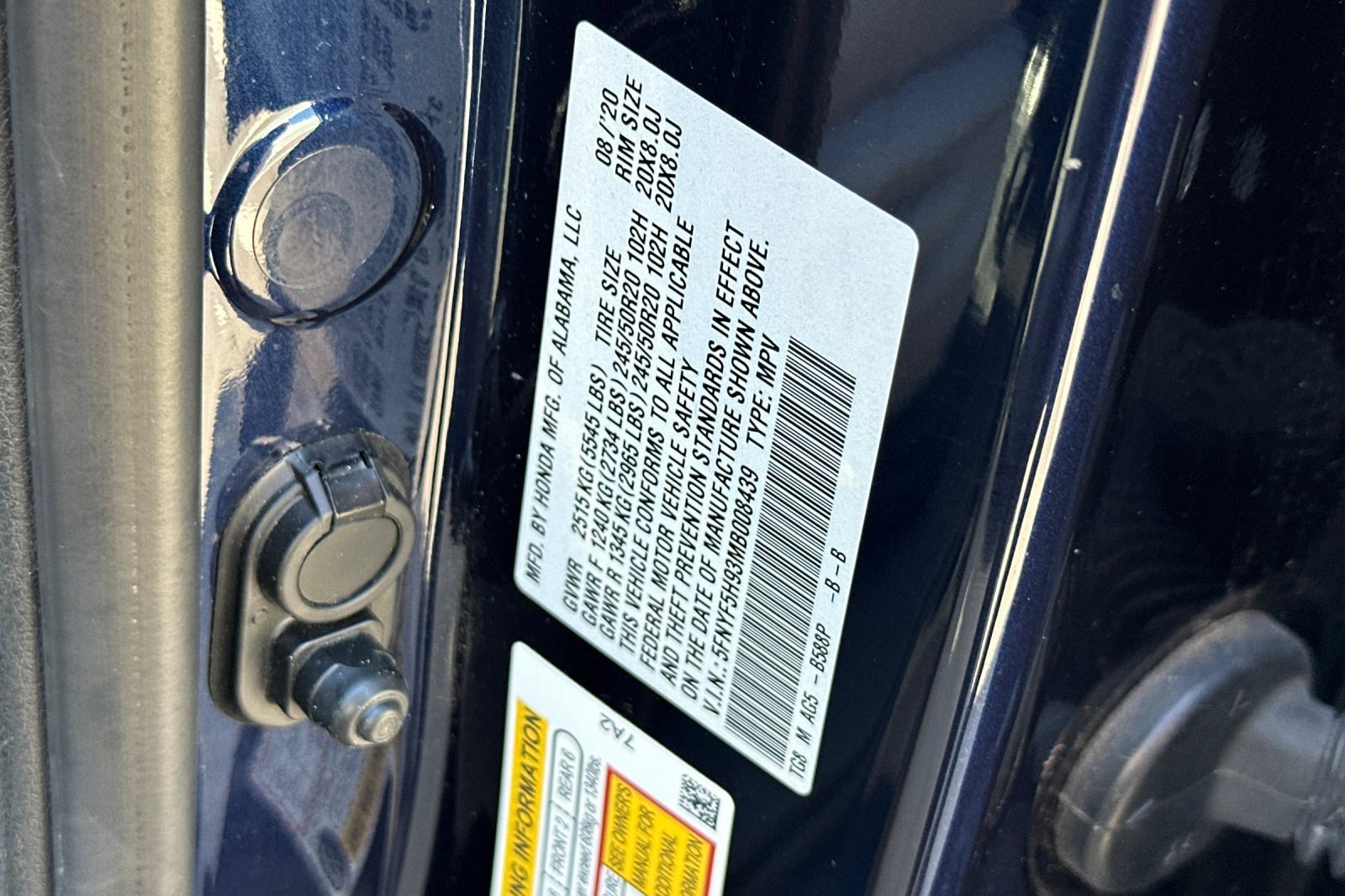 Used 2021 Honda Pilot Touring image 28